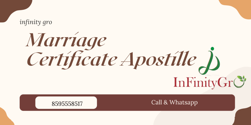 Marriage Certificate Apostille